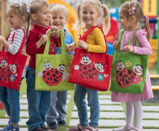 Taschen für Kindergarten bedrucken